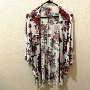 Charlotte Russe Large Kimono/Cover up